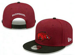 Arkansas Razorbacks NCAA Snapbacks Hats YS 1