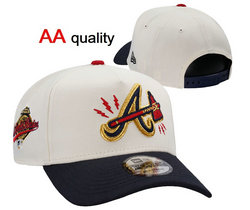 Atlanta Braves MLB Snapbacks Hats YD AA 04