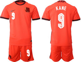 England #9 KANE Away 2022 World Cup National Soccer Jersey