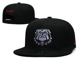 Georgia Bulldogs NCAA Snapbacks Hats YS 9