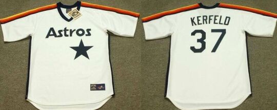 Houston Astros #20 Cesar Geronimo White 1987 Pullover Throwback Baseball Jersey