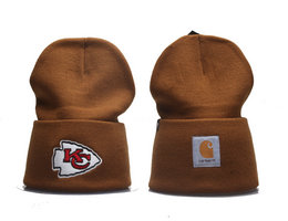 Kansas City Chief NFL Knit Beanie Hats YP 03