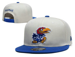 Kansas Jayhawks NCAA Snapbacks Hats YS 02