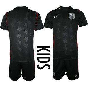 Kids United States Blank Away 2026 World Cup Soccer jerseys