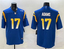 Los Angeles Rams #17 Davante Adams Royal 2024 Vapor Untouchable Stitched Football Jersey