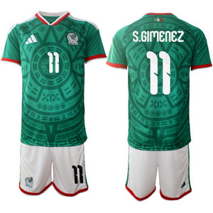 Mexico #11 S.gimenez home 2026 World Cup Soccer jerseys