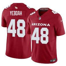 Nike Arizona Cardinals #48 Kenny Yeboah Red Stitched Jersey