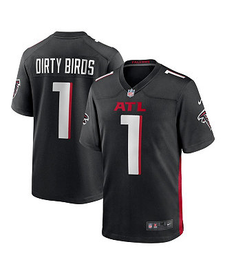 Nike Atlanta Falcons #1 Dirty Birds Black Vapor Untouchable Authentic Stitched NFL Jersey