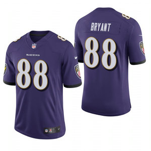 Nike Baltimore Ravens #88 Dez Bryant Purple Vapor Untouchable Authentic Stitched NFL Jersey
