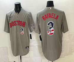 Nike Boston Red Sox #3 Ceddanne Rafaela Gray 250 Fourth Of July Stadium Jersey