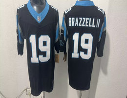 Nike Carolina Panthers #19 Chris Brazzell II Black Stitched NFL Jersey