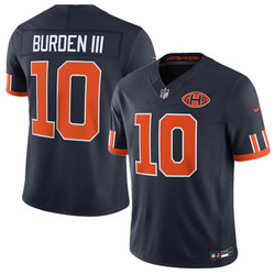Nike Chicago Bears #10 Luther Burden III Navy 2026 Rivalries Football Jersey