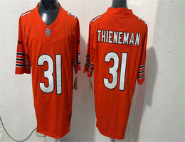 Nike Chicago Bears #31 Dillon Thieneman Orange 2026 F.U.S.E. Vapor Untouchable Stitched Football Jersey