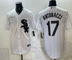 Nike Chicago White Sox #17 Sam Antonacci White Home Stitched Baseball Jersey