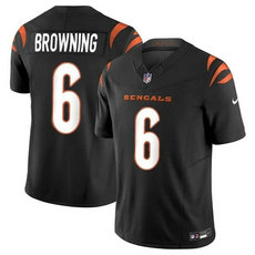 Nike Cincinnati Bengals #6 Jake Browning Black NFL Stitched Jersey