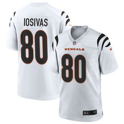 Nike Cincinnati Bengals #80 Andrei Iosivas White Vapor Untouchable Authentic Stitched NFL Jersey