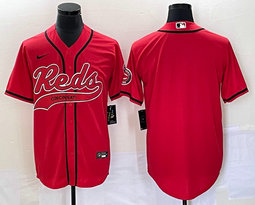 Nike Cincinnati Reds Blank Red Game 2023 City Authentic Stitched MLB jersey