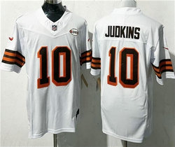 Nike Cleveland Browns #10 Quinshon Judkins White 1946 Collection Stitched NFL Jersey
