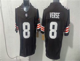 Nike Cleveland Browns #8 Jared Verse Brown 2026 Vapor Football Stitched Jersey