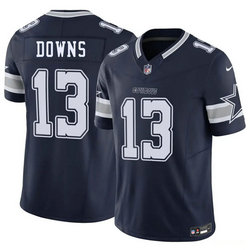 Nike Dallas Cowboys #13 Caleb Downs Navy 2026 Draft Authentic Stitched NFL Jersey