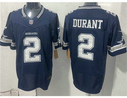 Nike Dallas Cowboys #2 Cobie Durant Blue NFL Jersey