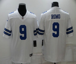 Nike Dallas Cowboys #9 Tony Romo White Vapor Untouchable Authentic Stitched NFL Jerseys