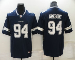 Nike Dallas Cowboys #94 Randy Gregory Blue Vapor Untouchable Limited Authentic Stitched NFL Jersey