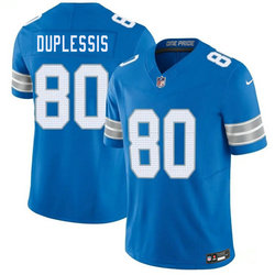 Nike Detroit Lions #80 Kyre Duplessis Blue 2026 Stitched Football Jersey