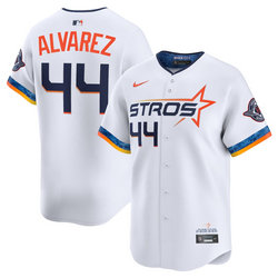 Nike Houston Astros #44 Yordan Alvarez White 2025 City Stitched MLB Jersey