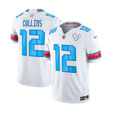 Nike Houston Texans #12 Nico Collins White 2026 HOUSTON US Rivalries Collection Football Jersey