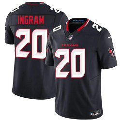 Nike Houston Texans #20 Ja'Marcus Ingram Navy 2026 F.U.S.E. Stitched Football Jersey