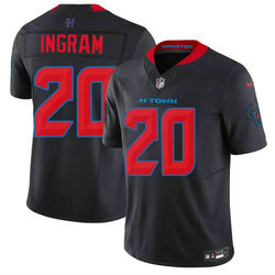 Nike Houston Texans #20 Ja'Marcus Ingram Navy 2nd Alternate 2026 F.U.S.E. Vapor Football Jersey