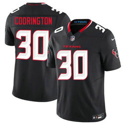 Nike Houston Texans #30 Brandon Codrington Navy 2026 F.U.S.E. Stitched Football Jersey