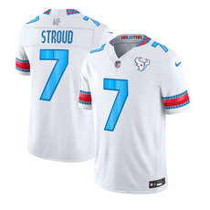 Nike Houston Texans #7 C.J. Stroud White 2026 HOUSTON US Rivalries Collection Football Jersey