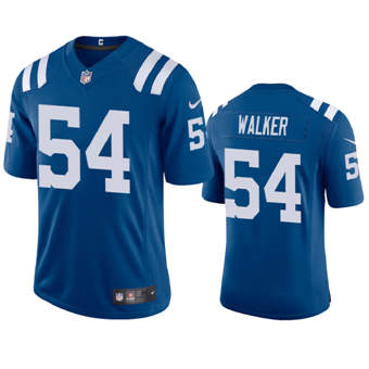 Nike Indianapolis Colts #54 Anthony Walker Blue Vapor Untouchable Authentic Stitched NFL Jersey