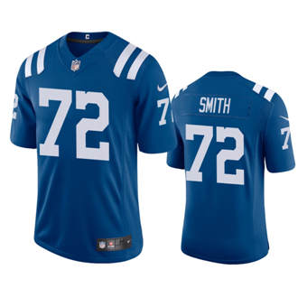 Nike Indianapolis Colts #72 Braden Smith Blue Vapor Untouchable Authentic Stitched NFL Jersey