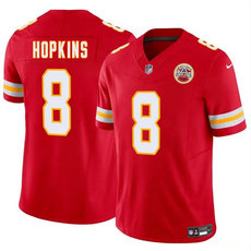 Nike Kansas City Chiefs #8 DeAndre Hopkins Red Vapor Untouchable Authentic stitched NFL jersey