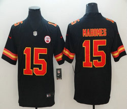 Nike Kansas City Chiefs #15 Patrick Mahomes Black Vapor Untouchable Authentic Stitched NFL Jersey
