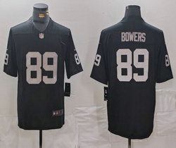 Nike Las Vegas Raiders #89 Brock Bowers Black Vapor Untouchable Stitched Football Jersey