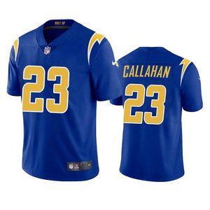 Nike Los Angeles Chargers #23 Bryce Callahan Royal Vapor Untouchable Authentic Stitched NFL Jersey