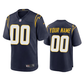 Nike Los Angeles Chargers Customized Navy Vapor Untouchable Authentic Stitched NFL Jerseys