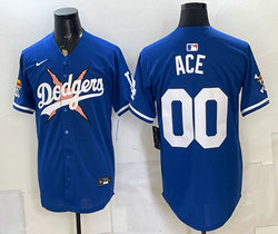 Nike Los Angeles Dodgers X One Piece #00 RCE Premier Baseball Jersey