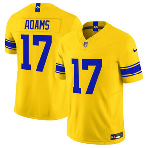 Nike Los Angeles Rams #17 Davante Adams?2026 Gold Authentic Stitched NFL Jerseys
