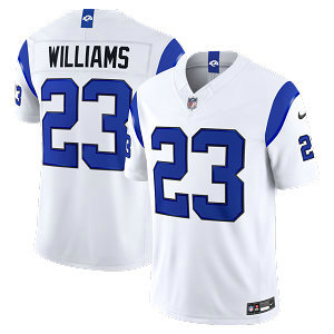 Nike Los Angeles Rams #23 Kyren Williams?2026 White Authentic Stitched NFL Jerseys