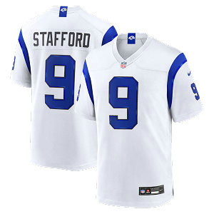 Nike Los Angeles Rams #9 Matthew Stafford?2026 White Authentic Stitched NFL Jerseys