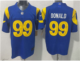 Nike Los Angeles Rams #99 Aaron Donald Royal 2026 Vapor Untouchable Stitched Football Jersey