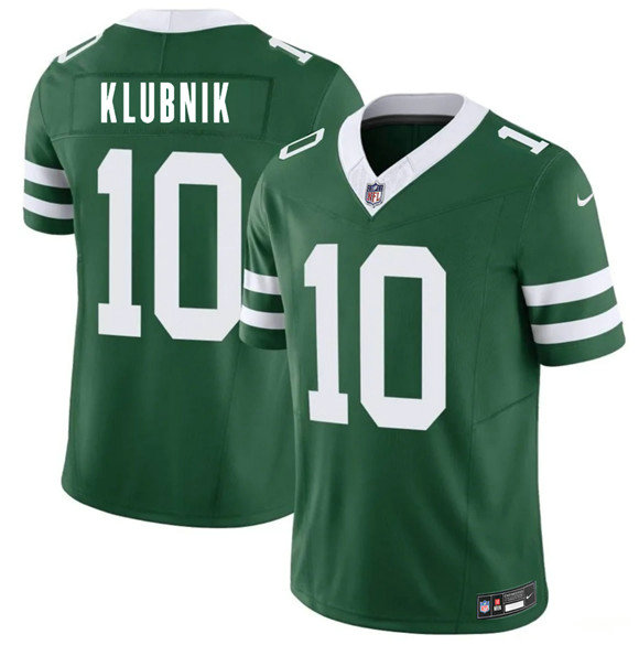 Nike New York Jets #10 Cade Klubnik Green 2026 Authentic Stitched NFL Jersey