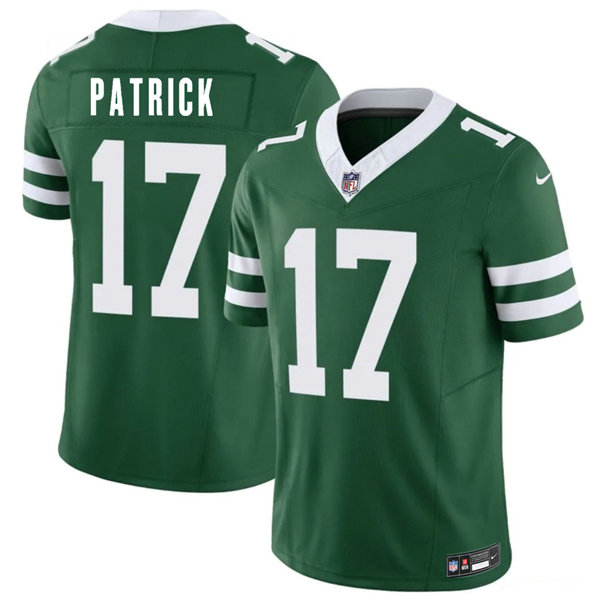 Nike New York Jets #17 Tim Patrick Green 2026 Authentic Stitched NFL Jersey