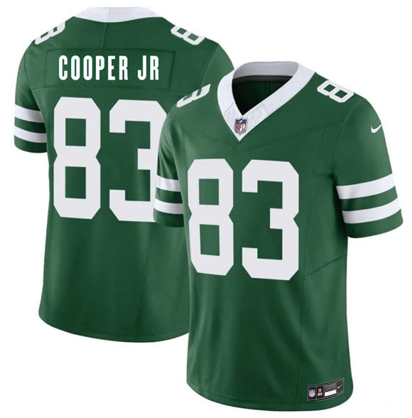Nike New York Jets #83 Omar Cooper Jr Green 2026 Authentic Stitched NFL Jersey