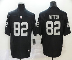 Nike Las Vegas Raiders #82 Jason Witten Black Vapor Untouchable Authentic Stitched NFL Jersey